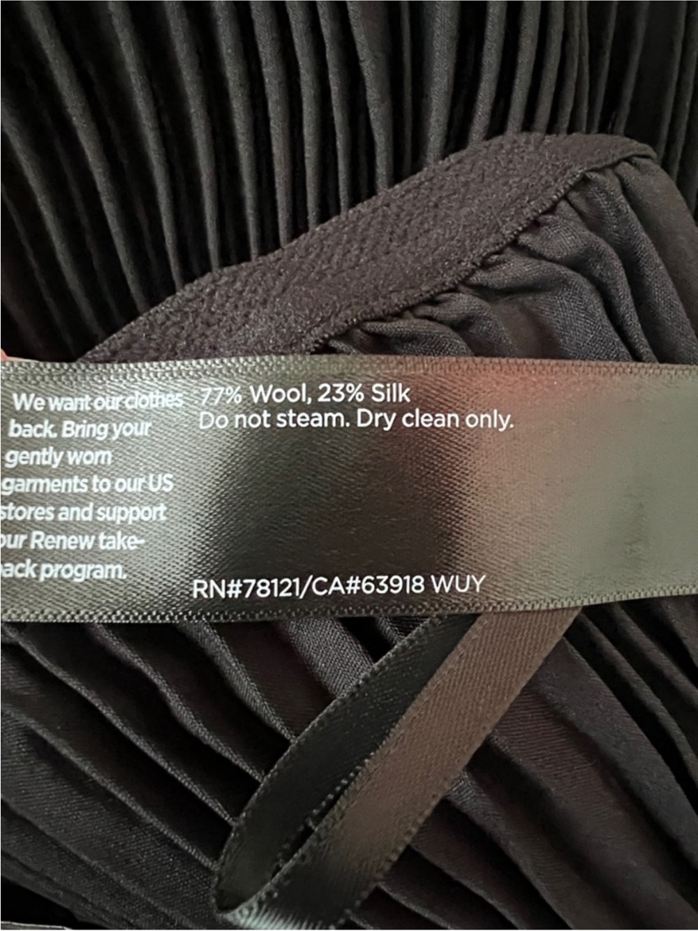 Eileen Fisher Med Lightweight Fluid Pleats Maxi Skirt Convertible Dress NWT $328 - Picture 6 of 6